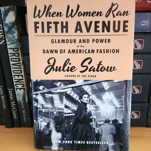 When Women Ran Fifth Avenue - Peach Hardcover Book